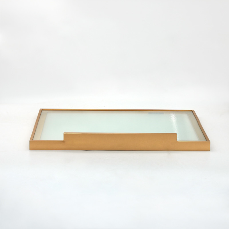 Moldura de liga de alumínio de 2700 mm Perfil de moldura de porta de cozinha para porta de correr de vidro