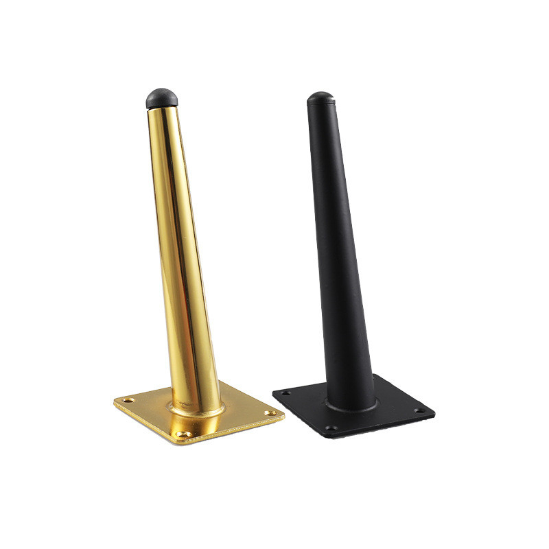 o metal T material de 18cm deu forma aos pés Chrome Sofa Bed Legs do armário de canto