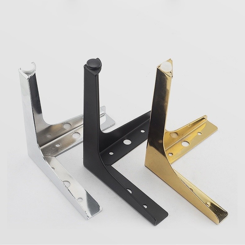 Pé da mobília de Chrome dos encaixes de Sofa Corner Feet Furniture Hardware do metal para o sofá
