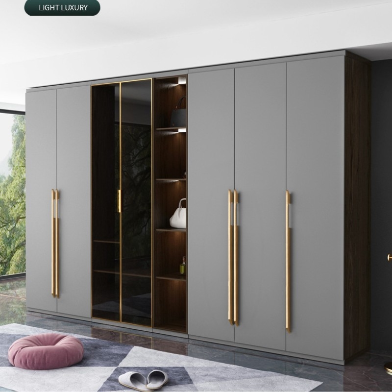 O vestuário clássico segura a decoração preta do ouro 1000mm por muito tempo para o quarto