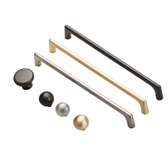 Modernos Simples Armário puxa Mobiliário americano Gabinete Botões de porta Cabinet Pearl preto gaveta puxa Suporte Personalização