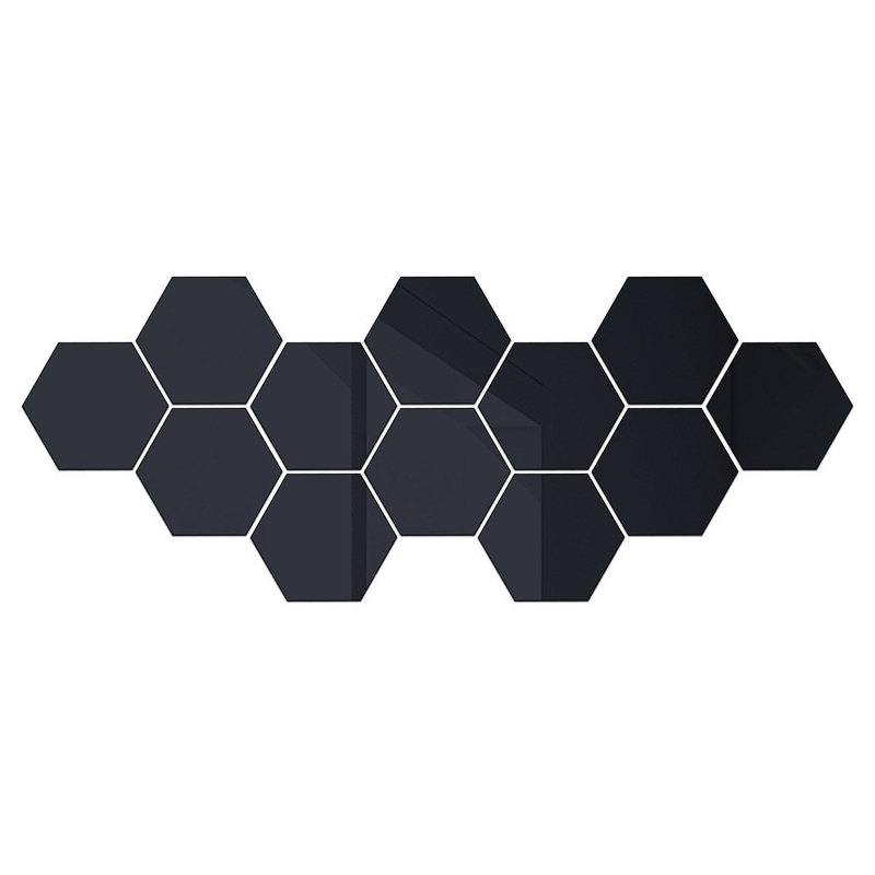 Produto de decoração de casa de prata moderna acrílica SML Mirror Decor