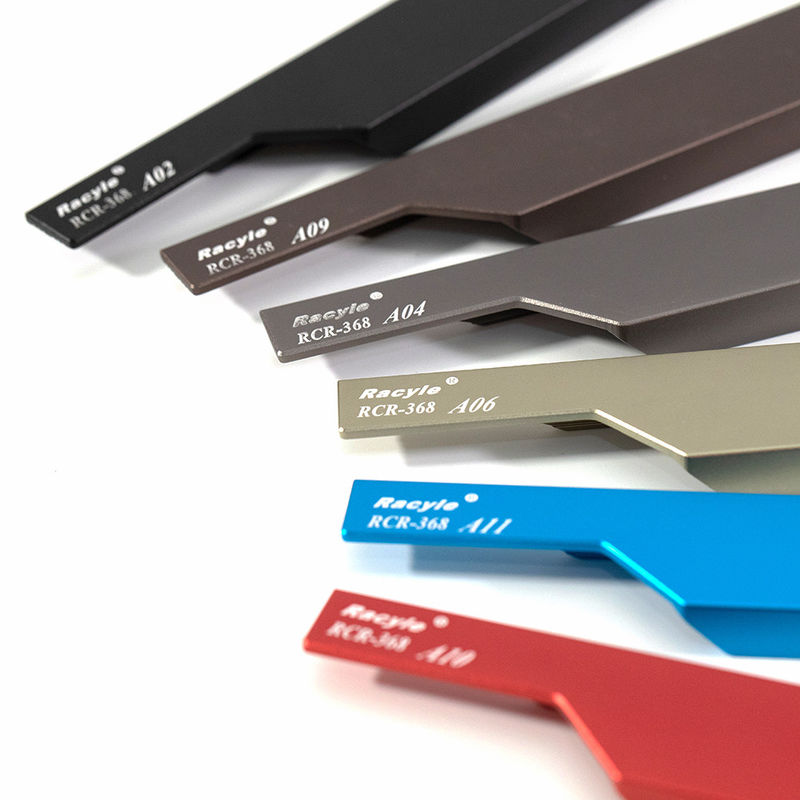 Os punhos escondidos da tração do OEM a gaveta de alumínio anodizaram 300mm coloridos
