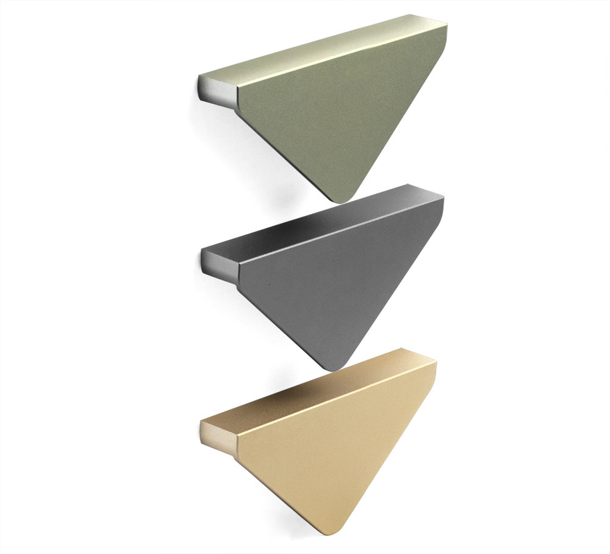 Botões do armário da porta, trações da gaveta da mobília, punhos para portas, punhos do armário da barra, punhos da gaveta do quarto, retro triangular
